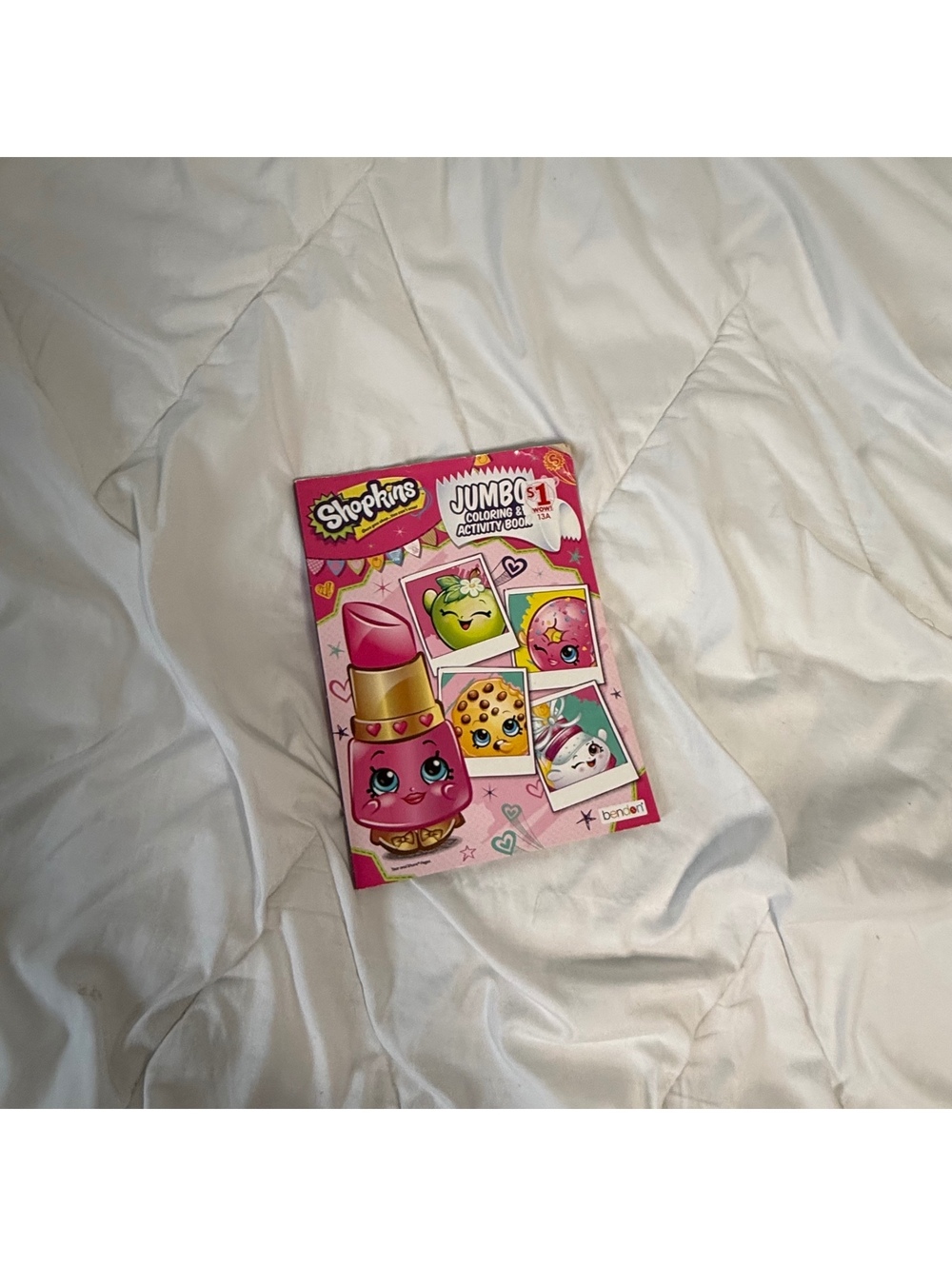 Jumbo Coloring Activity Book Shopkins 2013  Tear & Share Pages